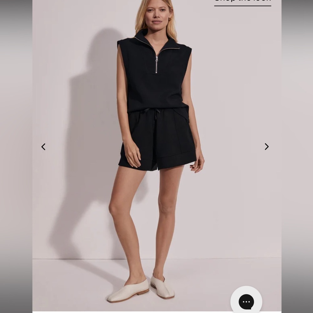 Varley Black Athletic Shorts